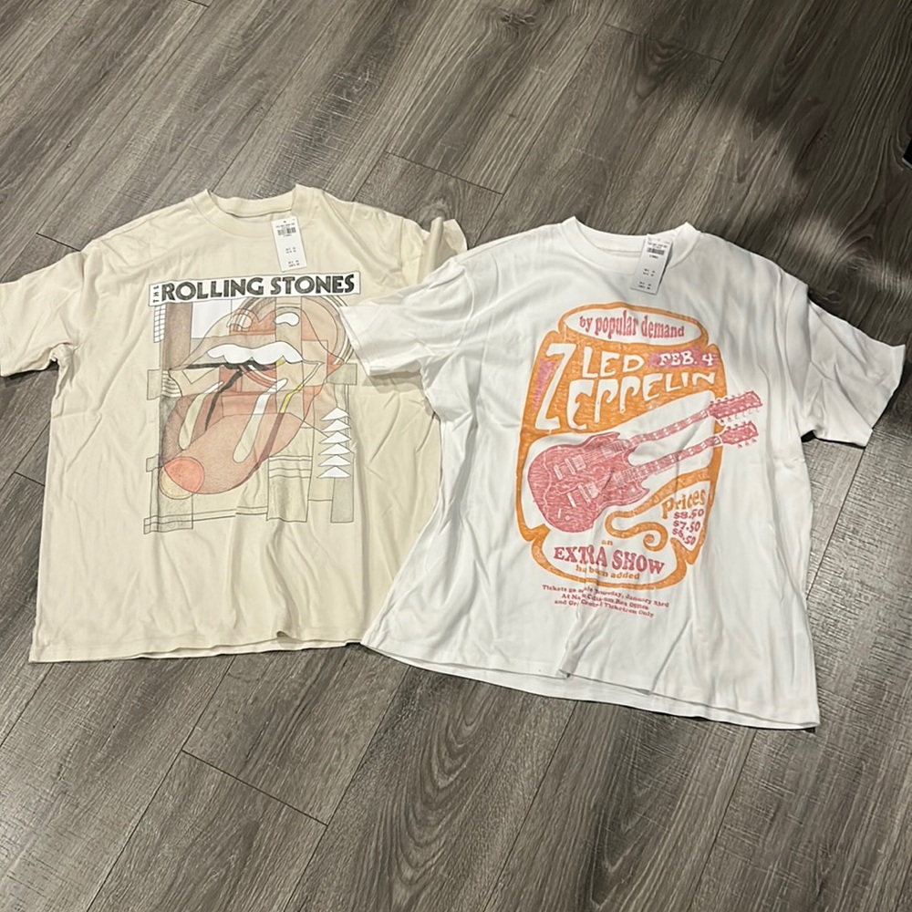 Abercrombie and Fitch tees. Size xs.